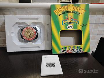 Power Diary Power Rangers 