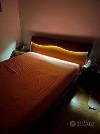 Letto matrimoniale contenitore