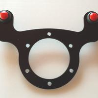 Piastra supporto pulsanti volante sportivo racing