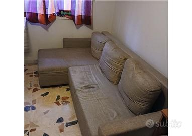 divano letto con cassone