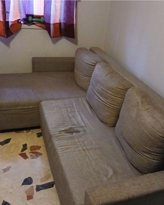 divano letto con cassone