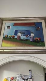Quadro Originale Firmato "Tatari" 50x70 cm