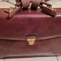 Cartella The Bridge uomo in pelle marrone  modell