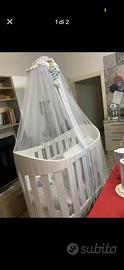 Culla ovale piu accessori