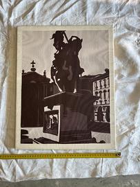 Quadro moderno su tela - Monumento equestre Torino