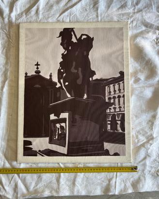 Quadro moderno su tela - Monumento equestre Torino