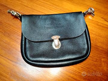 borsetta Harley Davidson Originale Vera pelle 