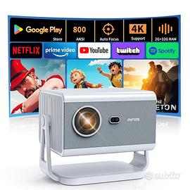 video Proiettore 1080P android tv
