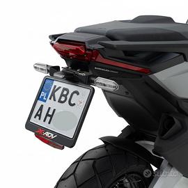 supporto targa moto e scooter