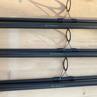 3 Canne Rod Hutchinson 10 ft, 3,5 lb. carpfishing.