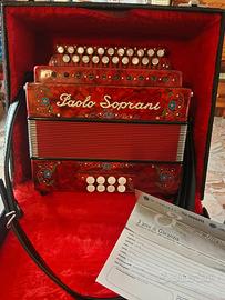 Organetto diatonico 8 bassi