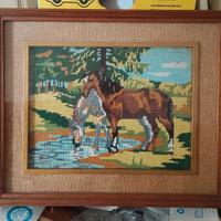 QUADRO 1/2 PUNTO (2 cavalli)