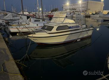 Barca semicabina granchi riviera