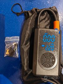 Compressore gonfiatore elettronico bici moto auto 