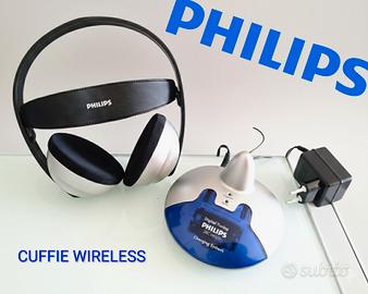 Cuffie Wireless Philips SBC HC352 NUOVE WiFi radio