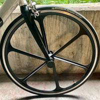 Ruote cerchi a 6 razze per single speed