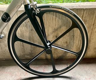 Ruote cerchi a 6 razze per single speed