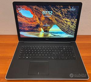 Notebook Dell con ampio monitor 17 pollici