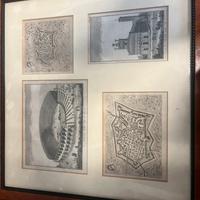 Antiche incisioni su rame di Lucca-Vedute original