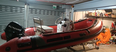 Gommone lomac + motore Mercury 20 cv 4 tempi