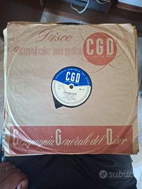 Rarissimo vinile a 78 giri di Teddy Reno, del 1954
