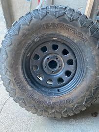 Gomme 35 12.50 17 e cerchi jeep wrangler