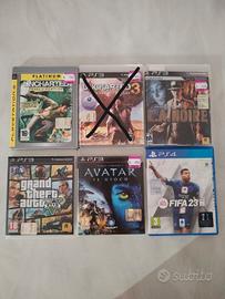 Giochi ps3 e ps4