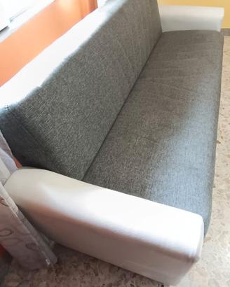 DIVANO LETTO 3 POSTI  CON CONTENTORE