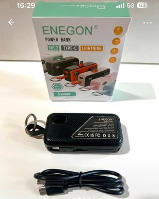 Powerbank 5000 mAh type C