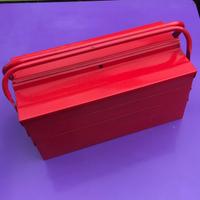 Cassetta attrezzi in metallo 5 scomparti