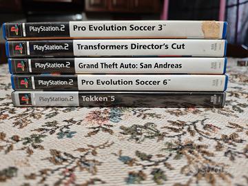 Lotto giochi PlayStation 2