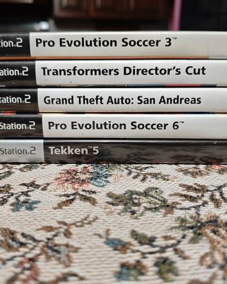 Lotto giochi PlayStation 2