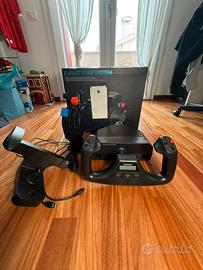 Fligth yoke sistem Logitech