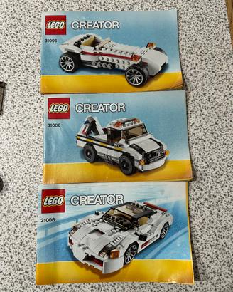 Set Lego Creator “Bolide da strada” 3 in 1 31006
