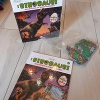 dinosauri - libro e puzzle