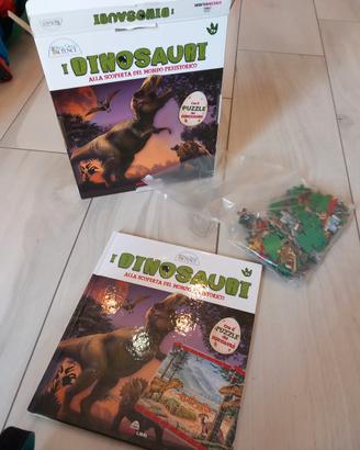 dinosauri - libro e puzzle