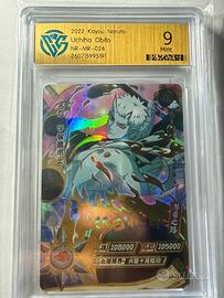 KaYou Naruto 2022 Uchiha Obito grad 9 mint CCGAI