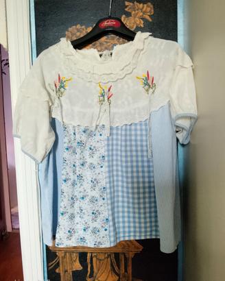 Camicetta cotone stile cottage core