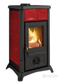 STUFA LEGNA GHISA CERAMICA TOP FIERA ESPOSIZIONE