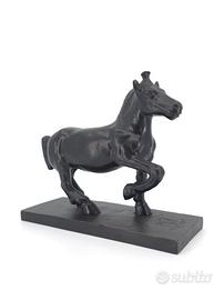 Scultura Cavallo In Bronzo Firmato Pierre Naël