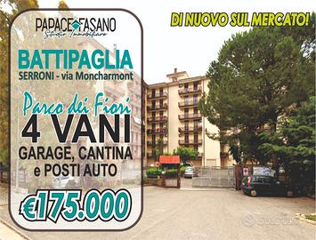 Serroni Basso: ampio 4 Vani con Box e Cantina