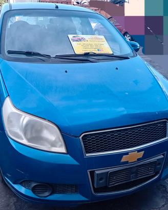 RICAMBI VARI CHEVROLET AVEO ANNO 2009 CC 1.2 B/GPL