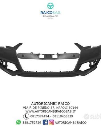 Paraurti anteriore audi a4 s-line 2015