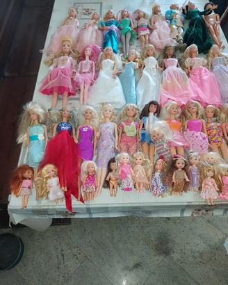 lotto barbie e accessori 