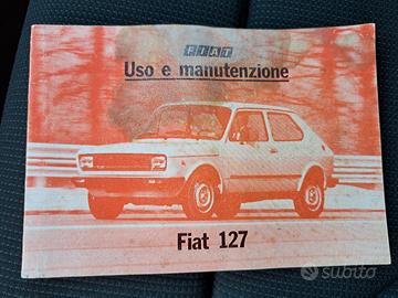 libretto uso e manutenzione Fiat 127