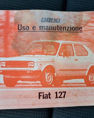 libretto uso e manutenzione Fiat 127