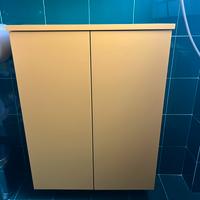 MOBILETTO BAGNO GIALLO 60x25xh100