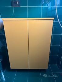 MOBILETTO BAGNO GIALLO 60x25xh100