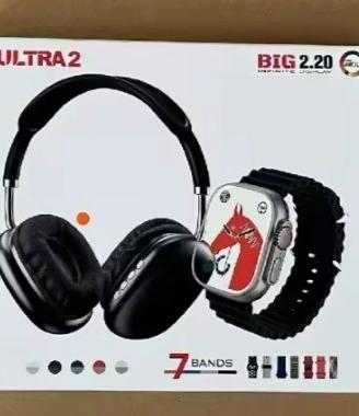 Orologio smartwatch+ Cuffie bluetooth 