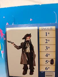 Vestito  carnevale  capitan jack